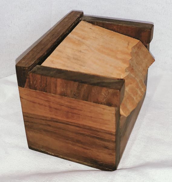 Wood Business Card Box picture