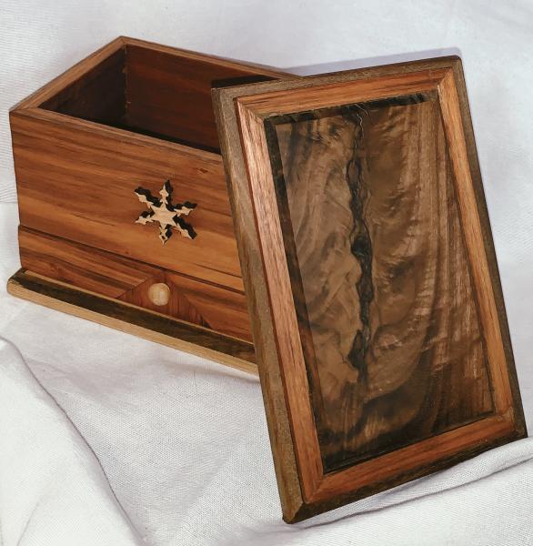 Rosewood Box with Drawer