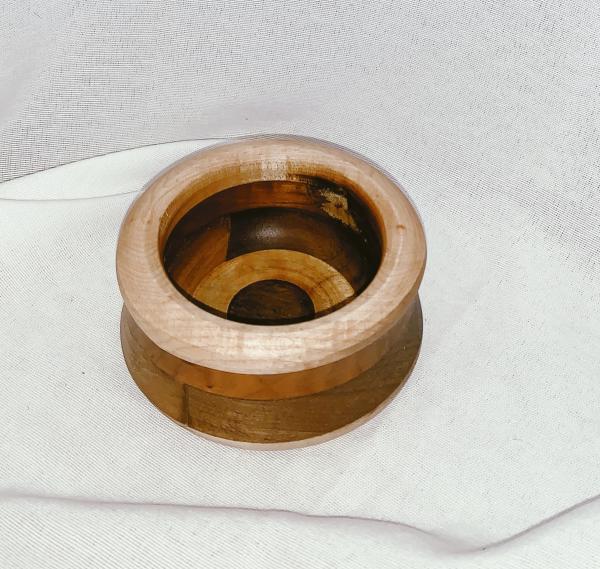 Small Wood Tricolor Bowl picture