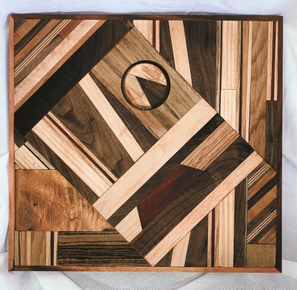 Abstract Wood Art picture