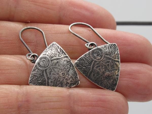 Mandala Textured Earrings picture