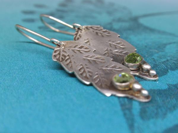 Leaf earrings picture