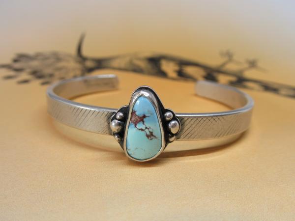 Ornamental Kazakhstan Turquoise Cuff picture