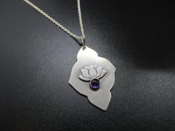 Amethyst Lotus Necklace picture