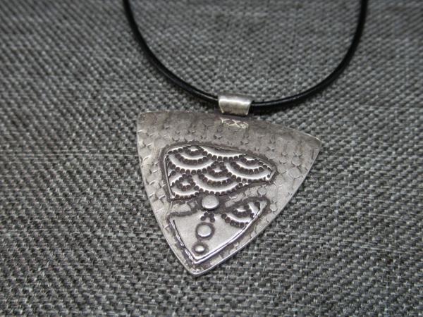 Textured Shield Necklace picture