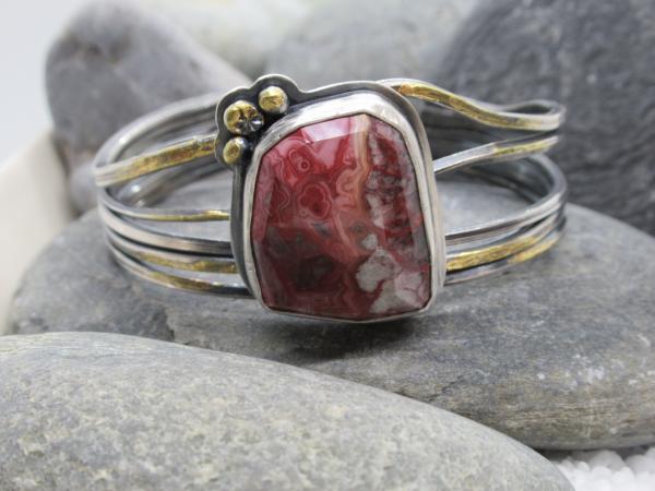 Crazy Lace Agate Cuff picture