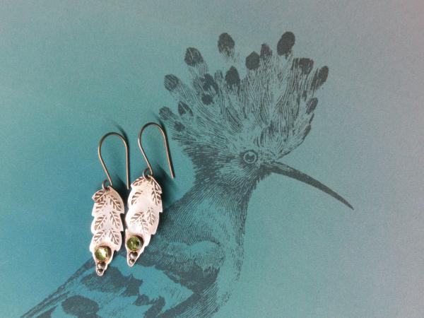 Leaf earrings picture