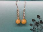 Honey Jade Earrings