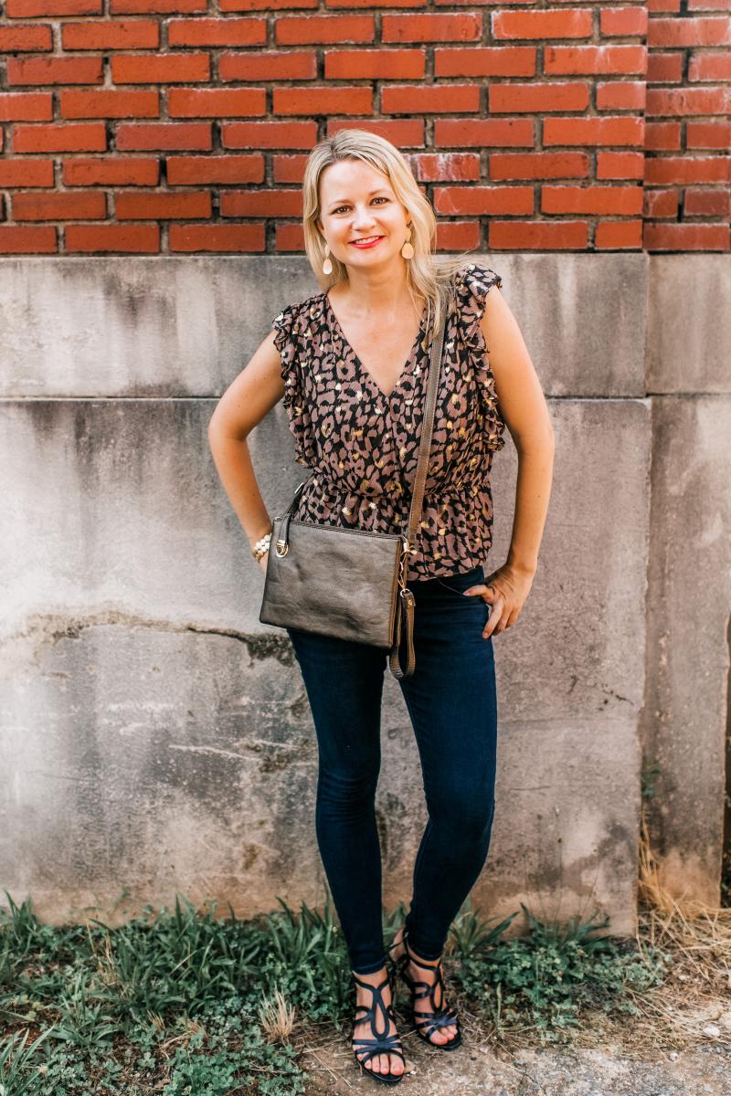 Chloe Twist Lock Handbag - Bronze picture