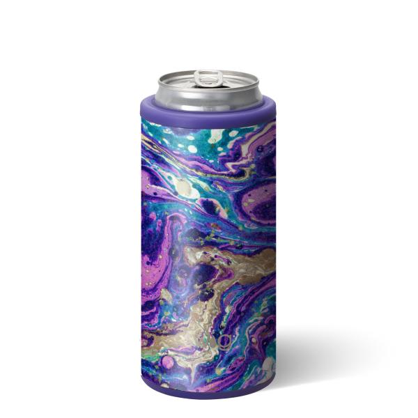 Swig 12oz Skinny Can Cooler - Purple Rain