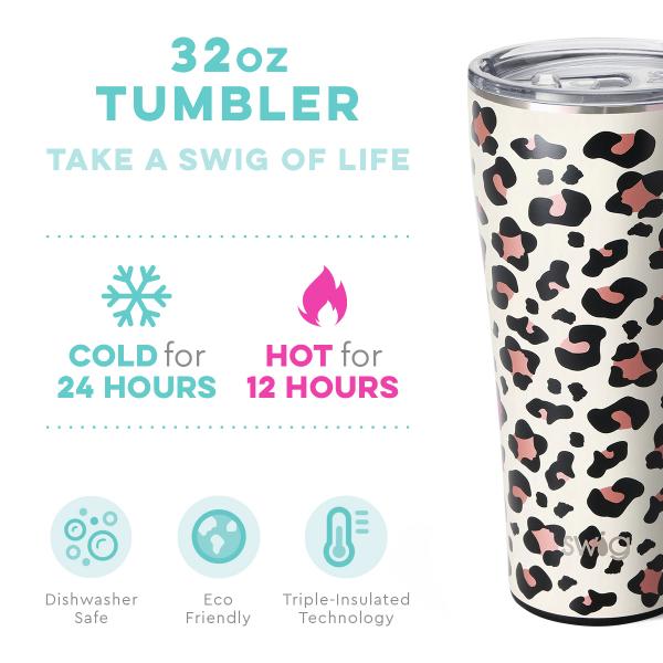 Swig 32oz Tumbler - Luxy Leopard picture