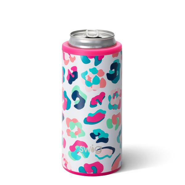 Swig 12oz Skinny Can Cooler - Party Animal