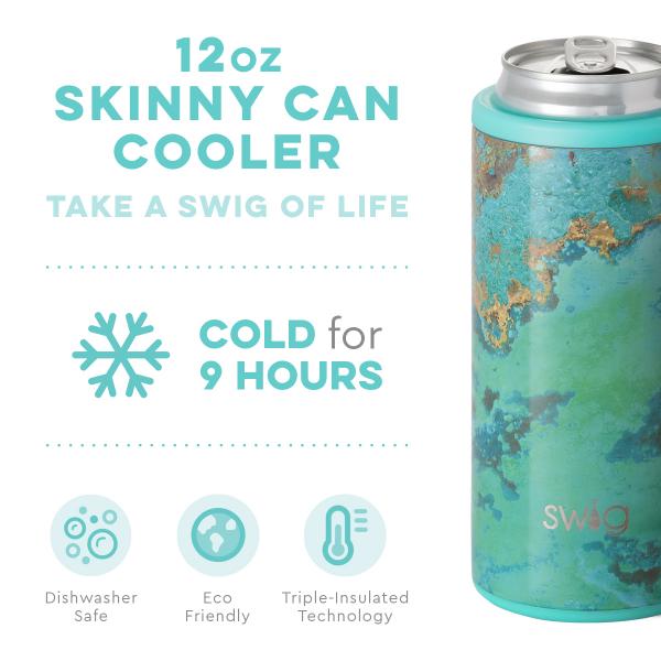 Swig 12oz Skinny Can Cooler - Copper Patina picture