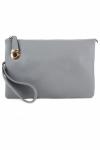 Chloe Twist Lock Handbag - Light Grey