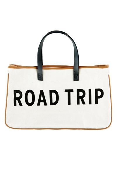 Hold Everything Canvas Tote - Road Trip
