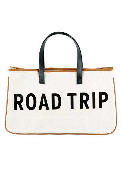 Hold Everything Canvas Tote - Road Trip picture