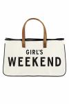 Hold Everything Canvas Tote - Girls Weekend