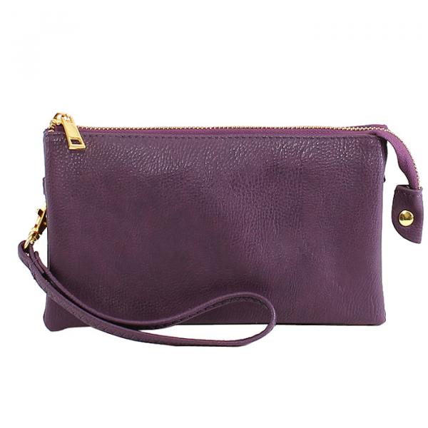 Mia Crossbody Handbag - Dark Purple picture