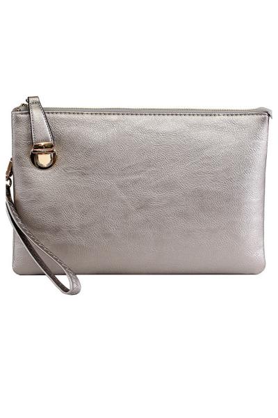 Chloe Twist Lock Handbag - Pewter picture