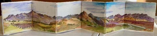 Accordion Book - going to Great Basin NP