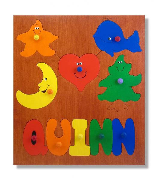 "Heart Shapes Puzzle" (Order as a Stock Puzzle, Name Puzzle or Name Puzzle Table) picture