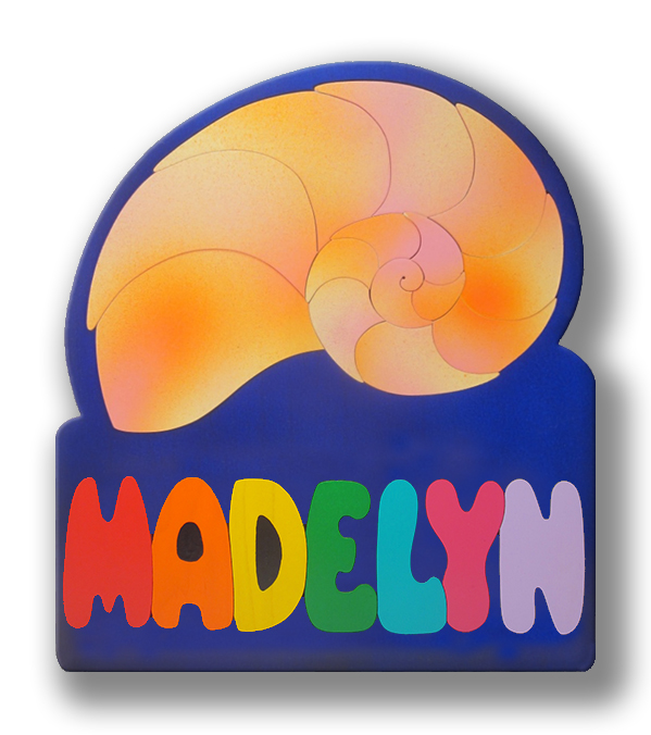 "2 Layer Nautilus Tide Puzzle" (Order as a Stock Puzzle or Name Puzzle) picture
