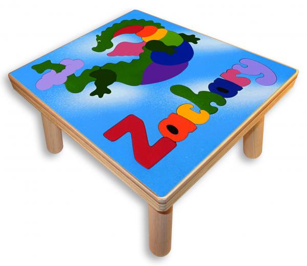 "Flying Dragon Puzzle" (Order as a Stock Puzzle, Name Puzzle or Name Puzzle Stool) picture