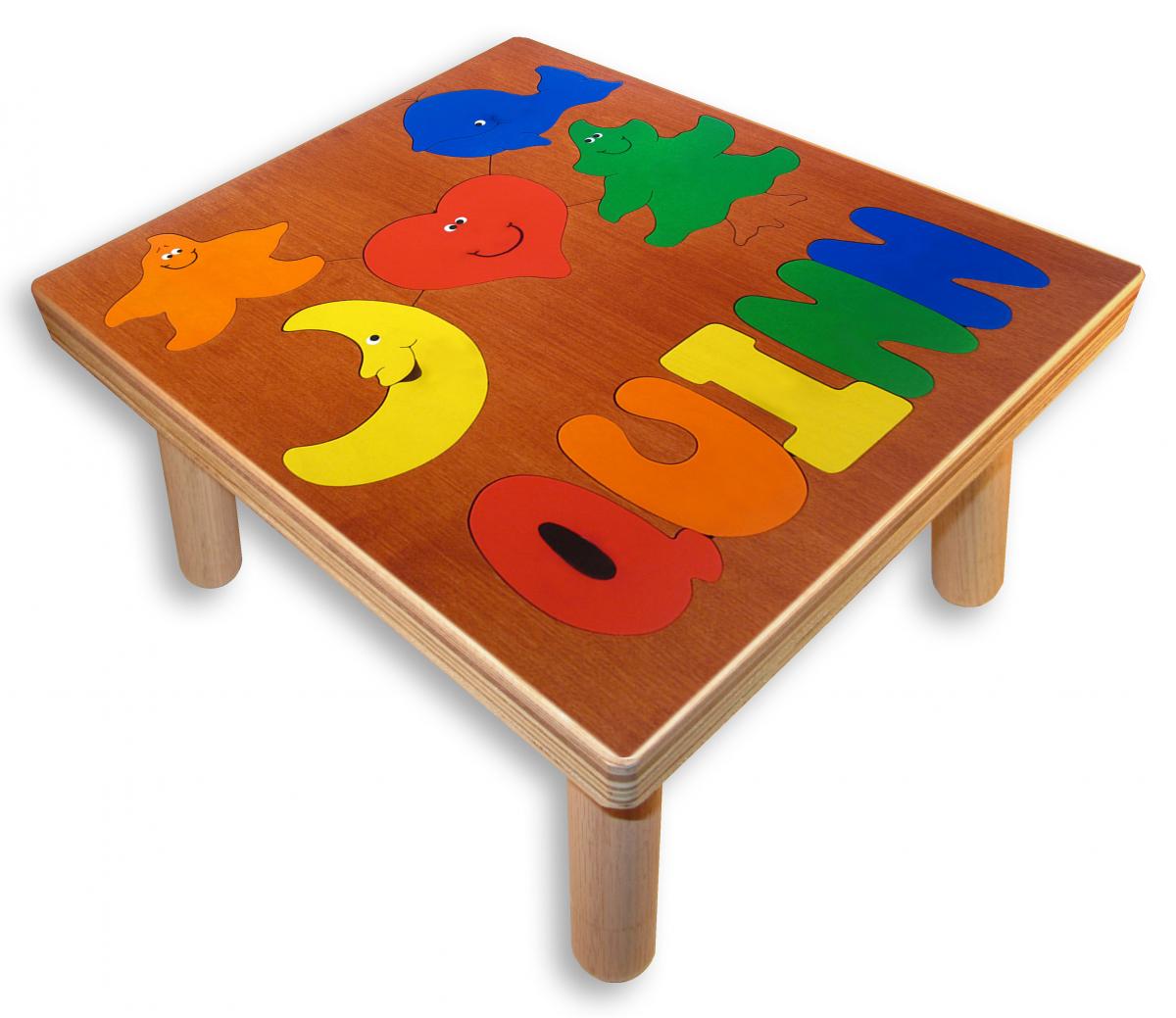 "Heart Shapes Puzzle" (Order as a Stock Puzzle, Name Puzzle or Name Puzzle Table) picture