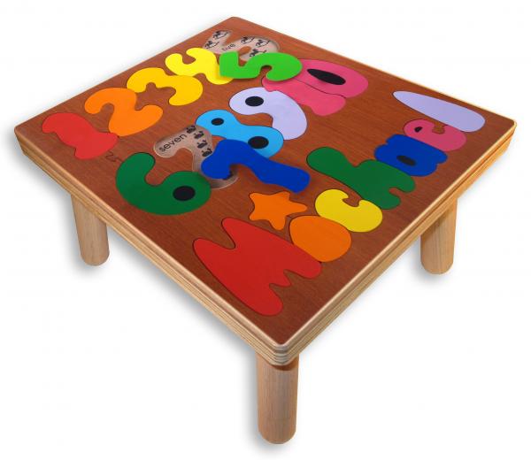 "Numbers/ Counting Puzzle" (Order as a Stock Puzzle, Name Puzzle or Name Puzzle Stool) picture