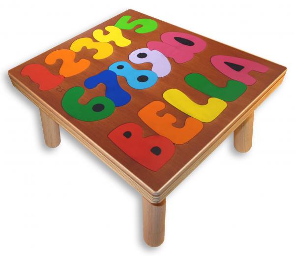 "Numbers/ Counting Puzzle" (Order as a Stock Puzzle, Name Puzzle or Name Puzzle Stool) picture