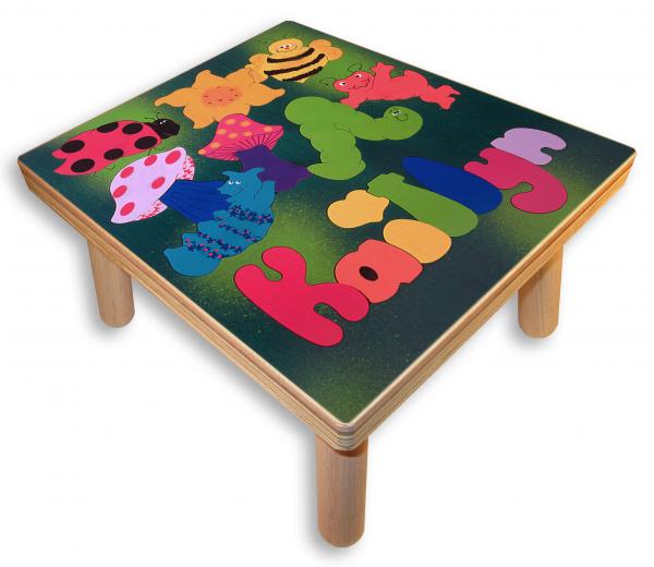 "Bugs, Worms and Insects Puzzle" (Order as a Stock Puzzle, Name Puzzle or Name Puzzle Stool) picture