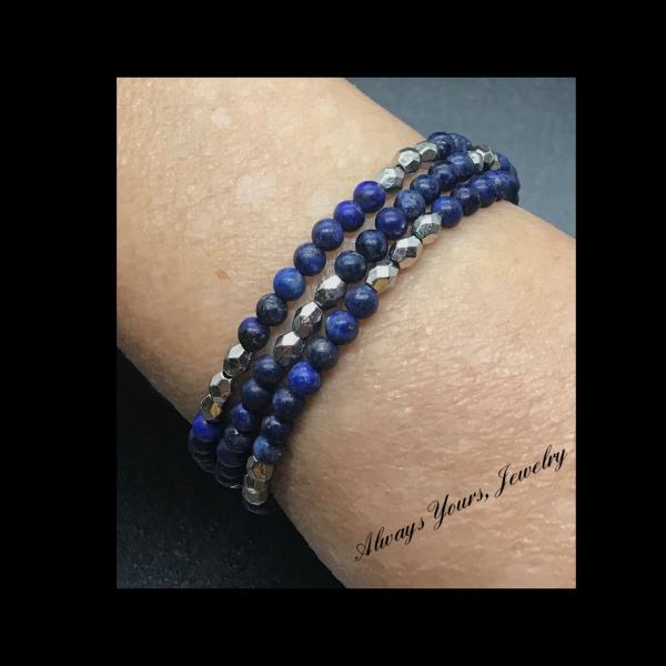 Tiny Lapis Bracelet picture