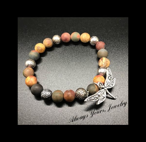 Genuine Red Creek Jasper Bracelet