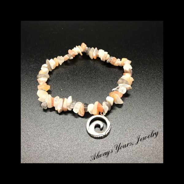 Moonstone Chips Bracelet picture