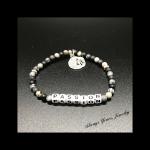 Snowflake Obsidian PASSION Bracelet