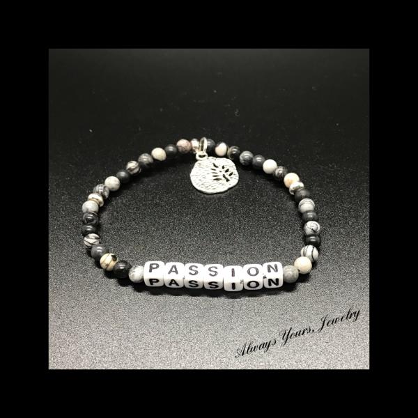 Snowflake Obsidian PASSION Bracelet