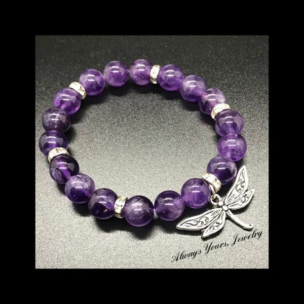 Genuine Amethyst Bracelet