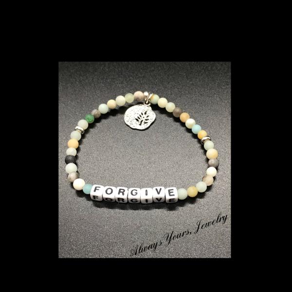 Amazonite FORGIVE Bracelet picture