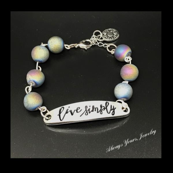 Live Simply Bracelet picture