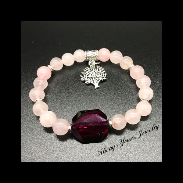 Genuine Rose Quartz Bracelet picture