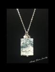 Genuine Tree Agate Necklace