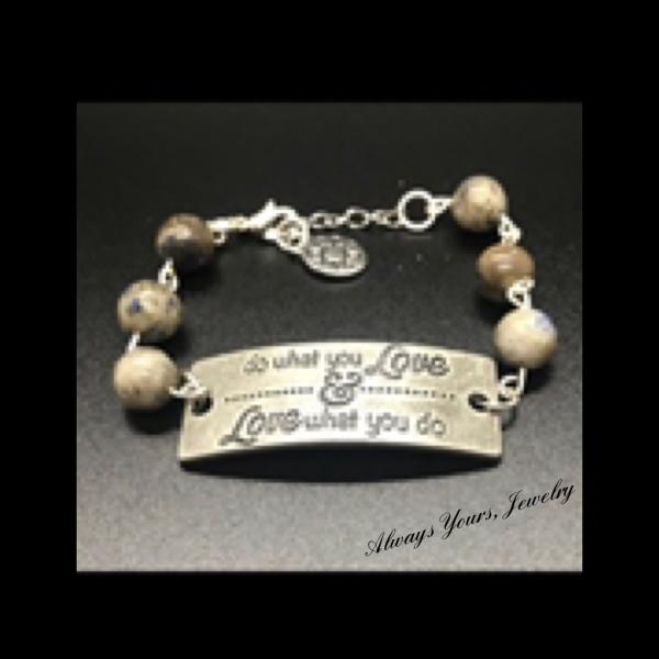 Do what you Love & Love what you do Bracelet