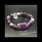 Genuine Amethyst Bracelet