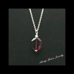 Swarvoski Crystal Ruby Necklace