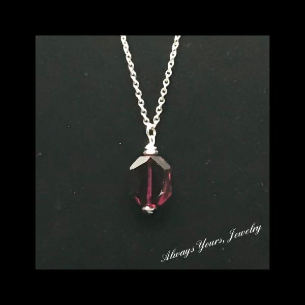 Swarvoski Crystal Ruby Necklace