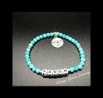 Aquamarine Laugh Bracelet