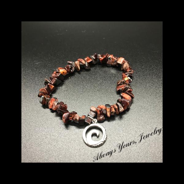 Tiger Eye Chips Bracelet