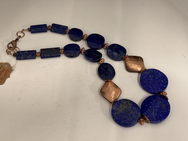 Lapis and Copper Necklace picture