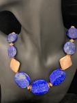 Lapis and Copper Necklace