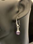 Amethyst earrings